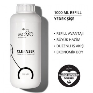 MOMO professional Cleanser, Tırnak Yüzey Temizleyici, 1000 ml