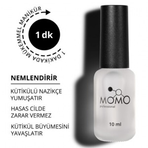 MOMO professional Cuticle Remover, Tırnak Eti Çıkarıcı, Tırnak Eti Temizleyici, 10 ml