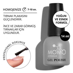 MOMO professional Kalıcı Oje İçin Base Coat, 14 ml