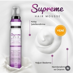 Morfose Supreme Saç Köpüğü 200 ml - Nemlendirme