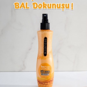 Morfose Boyalı ve Röfleli Saçlar İçin Çift Fazlı Süt & Bal Fön Suyu 240 ml